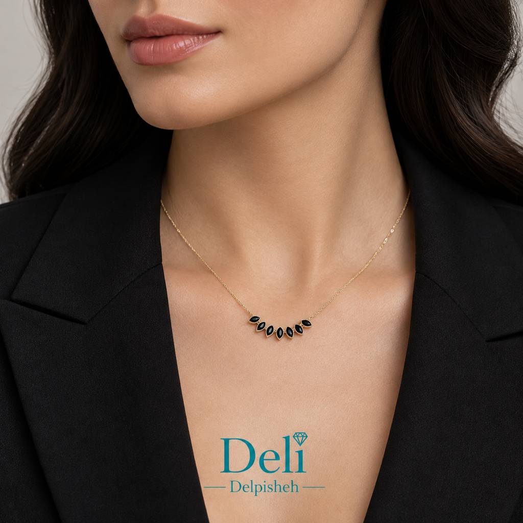 گردنبند آستر مشکی